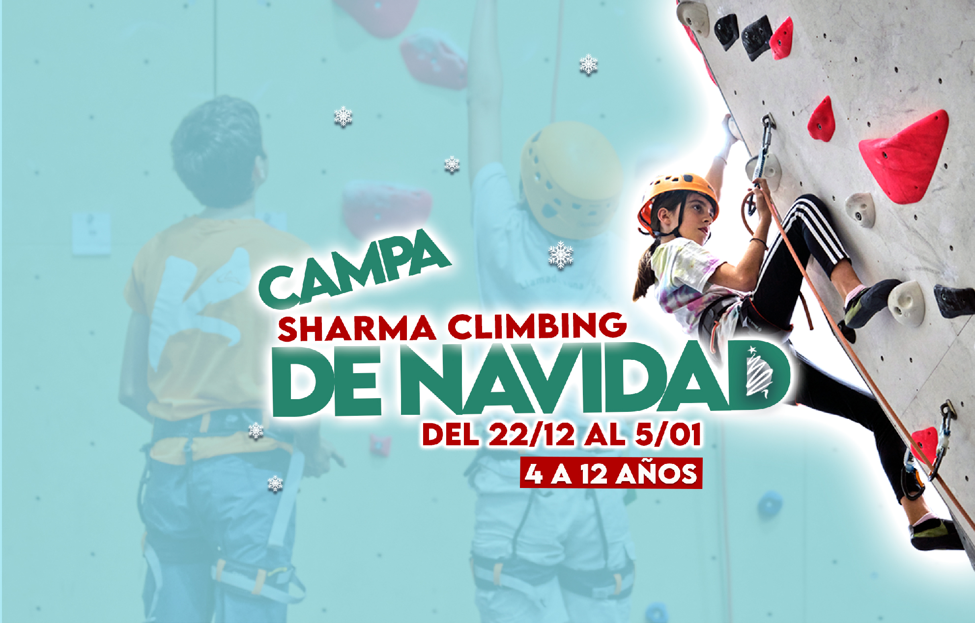 Campamento Semana Santa en Sharma Climbing Madrid
